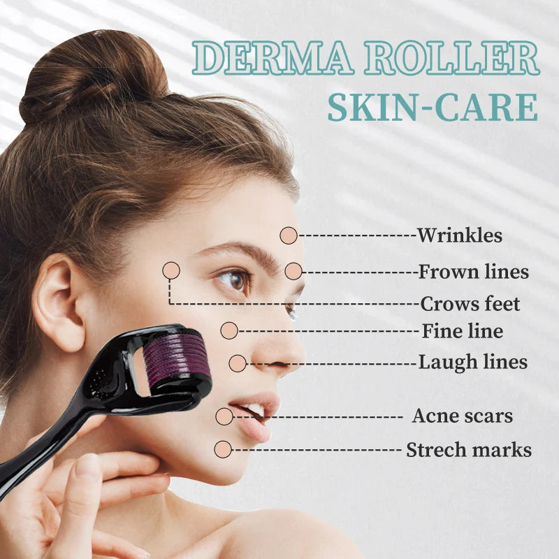Professional Titanium Derma Roller 540 Needles