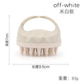 Shampoo Head Scalp Massage Brush Silicone Soft Skin Friendly Hair Washing Massager Comb SPA Massage Brush Beauty Hair Tool