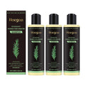 3pcs Rosemary Hair Growth Shampoo Thickening Hydrolyzed Keratin Dry Frizzy Damaged Repair Moisturizing Scalp Cleaning Shampoo