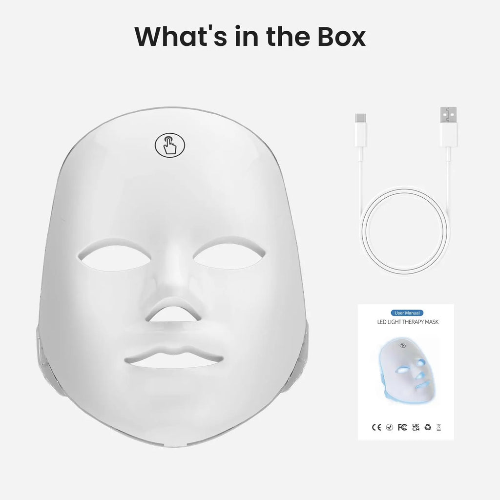 7-Colour LED Light Therapy Face Mask
