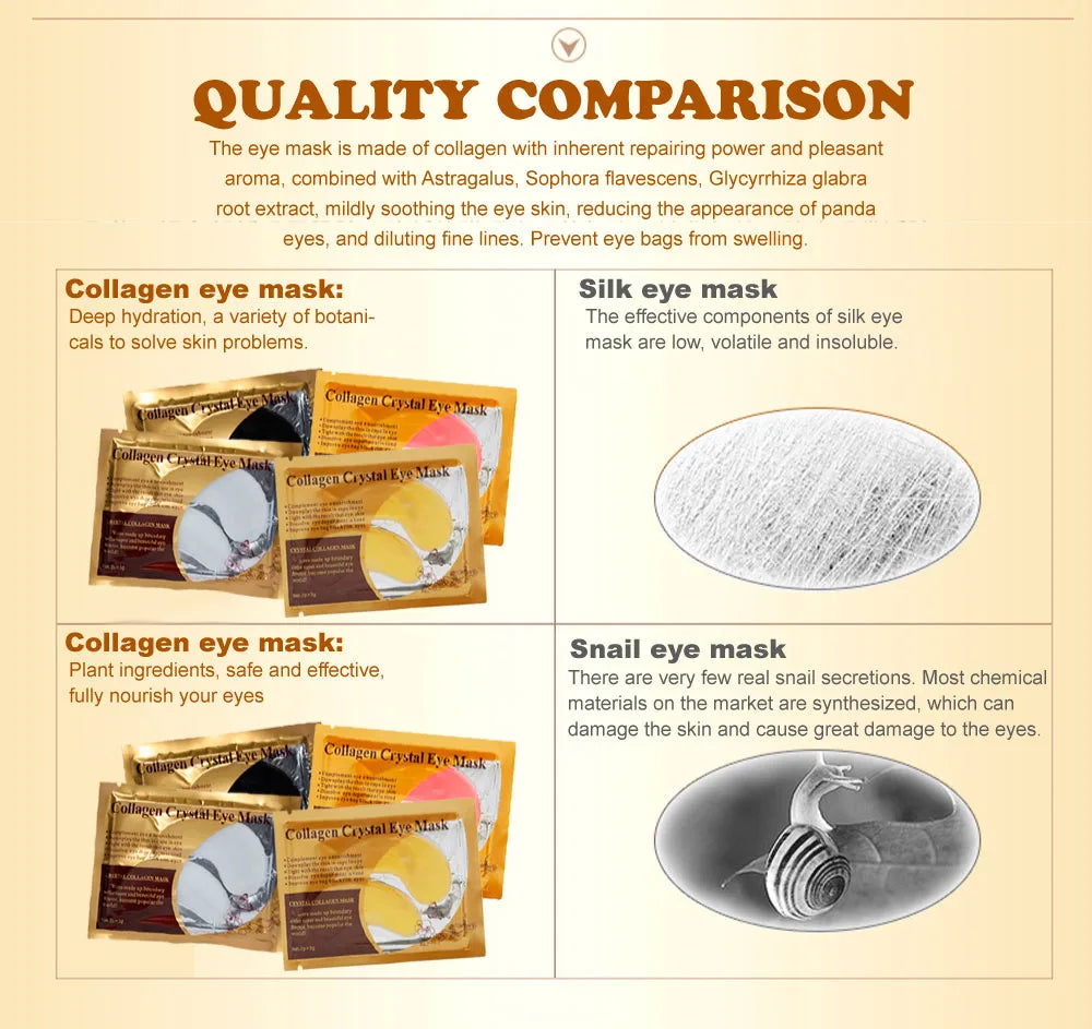Facial mask for dark circles